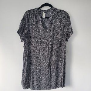 EUC H&M Printed Shirt Dress Size 10